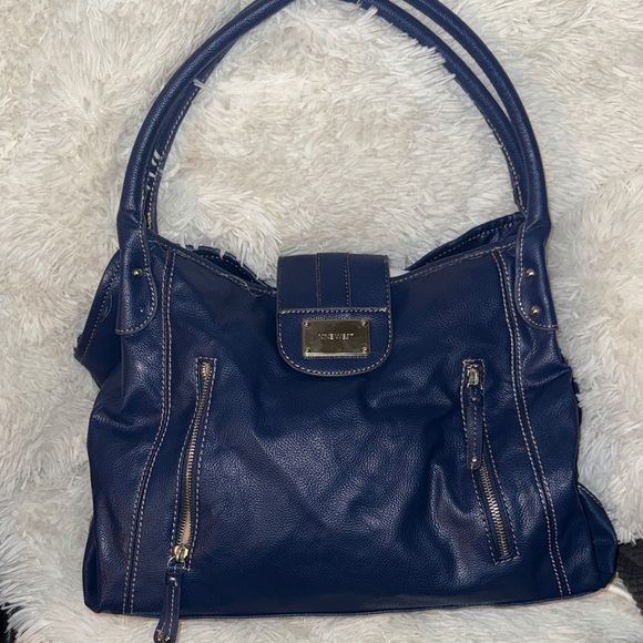 Nine West Handbags - Nine West Dark Blue Shoulder Bag